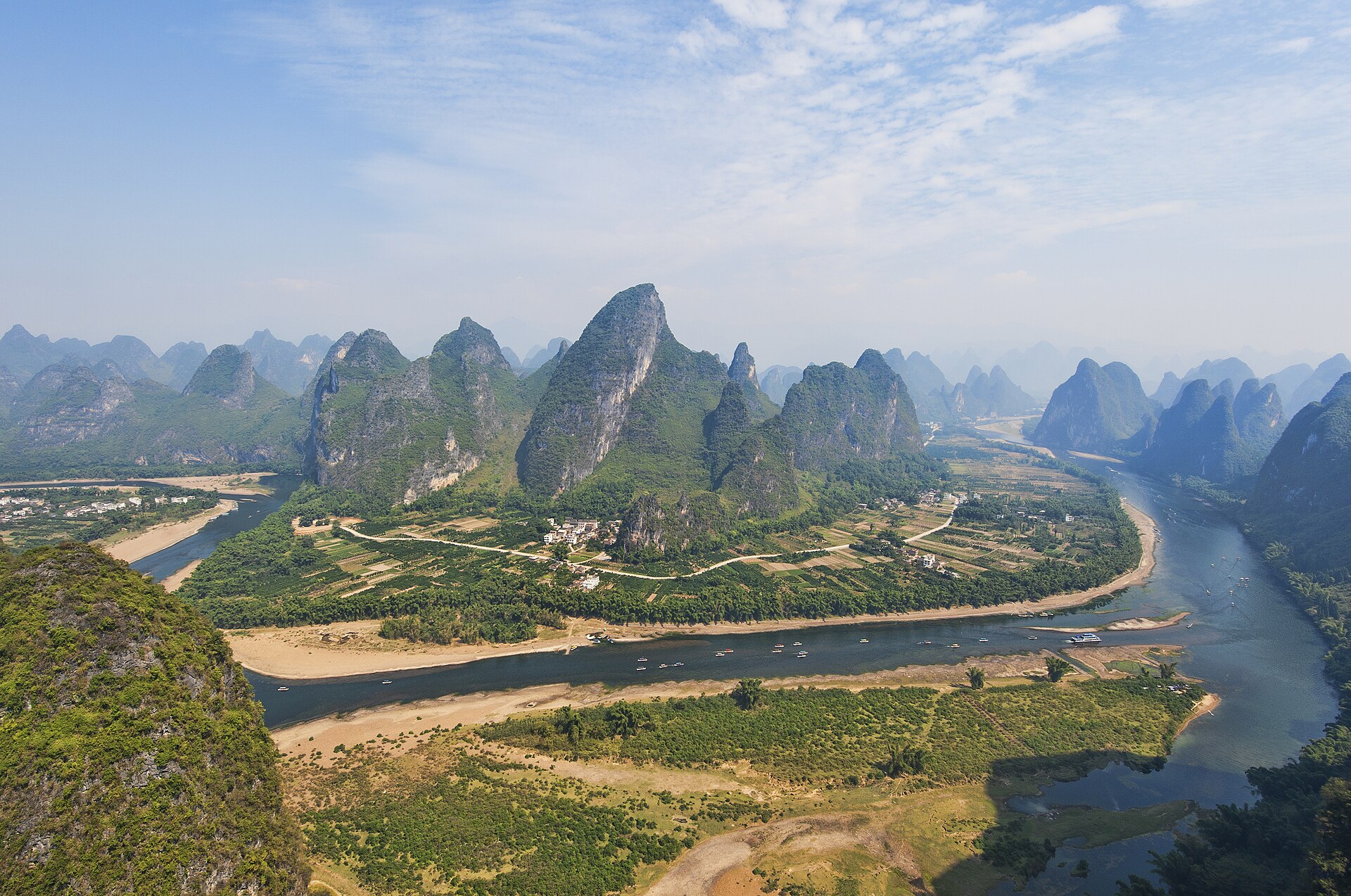 Li River karst mountains